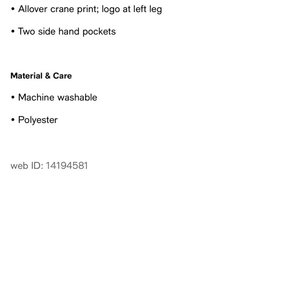 WESC SHORTS (s) - Picture 7 of 7